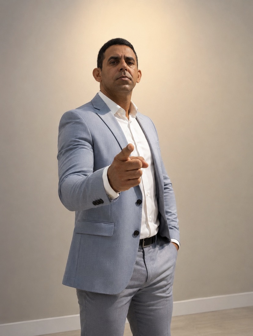 Ronaldo analisando dados de campanhas